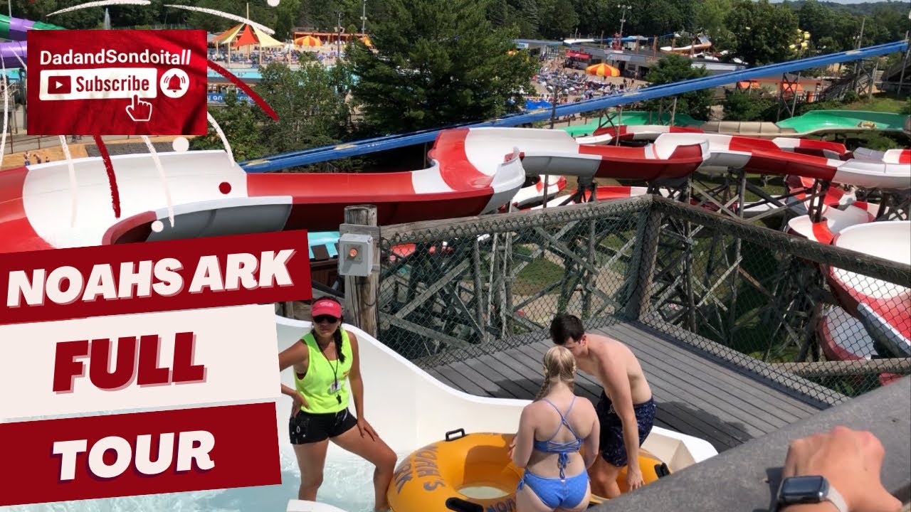 Discover America’s BEST and LARGEST Water Park! - Noah’s Ark - FULL Tour!