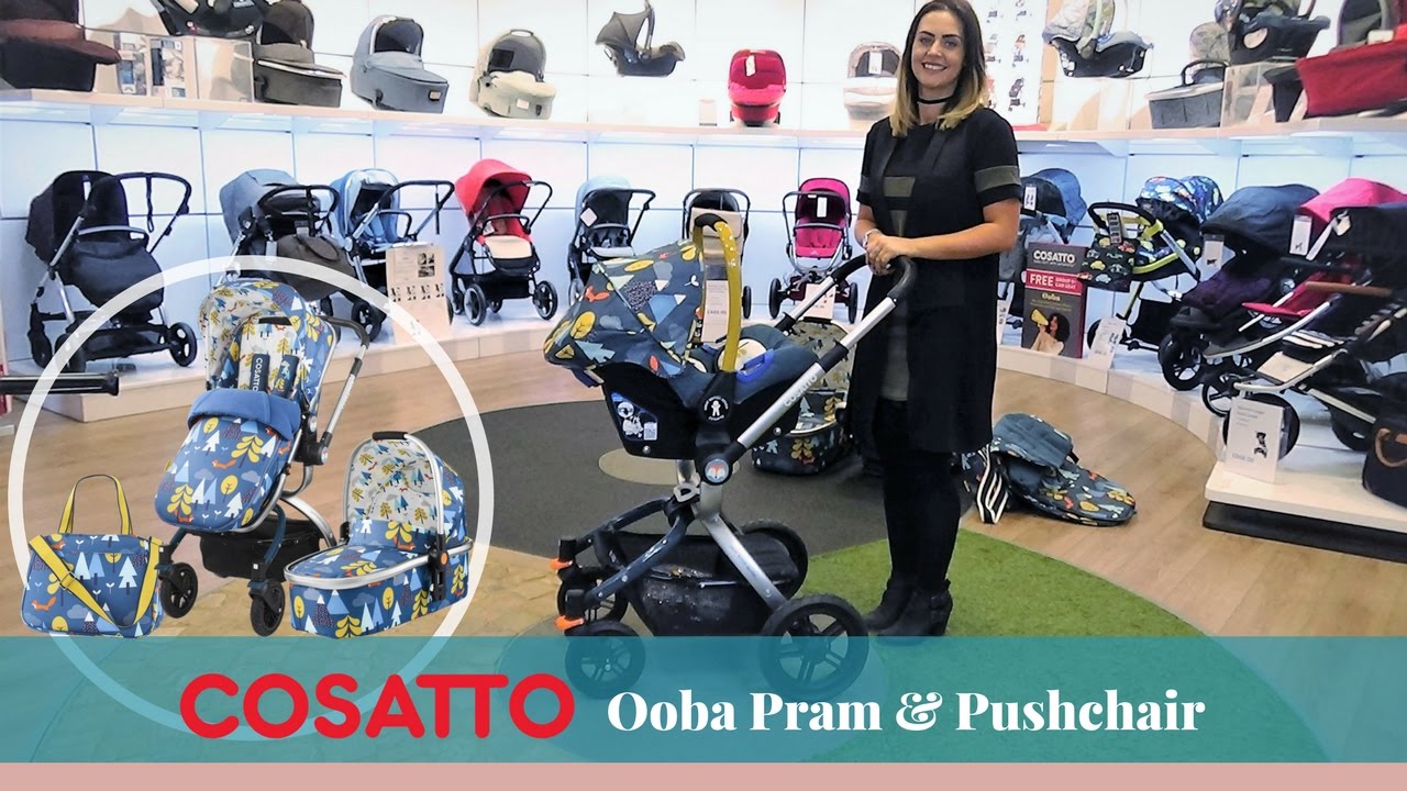 Cosatto Ooba Pram & Pushchair Store Demo - Direct2Mum