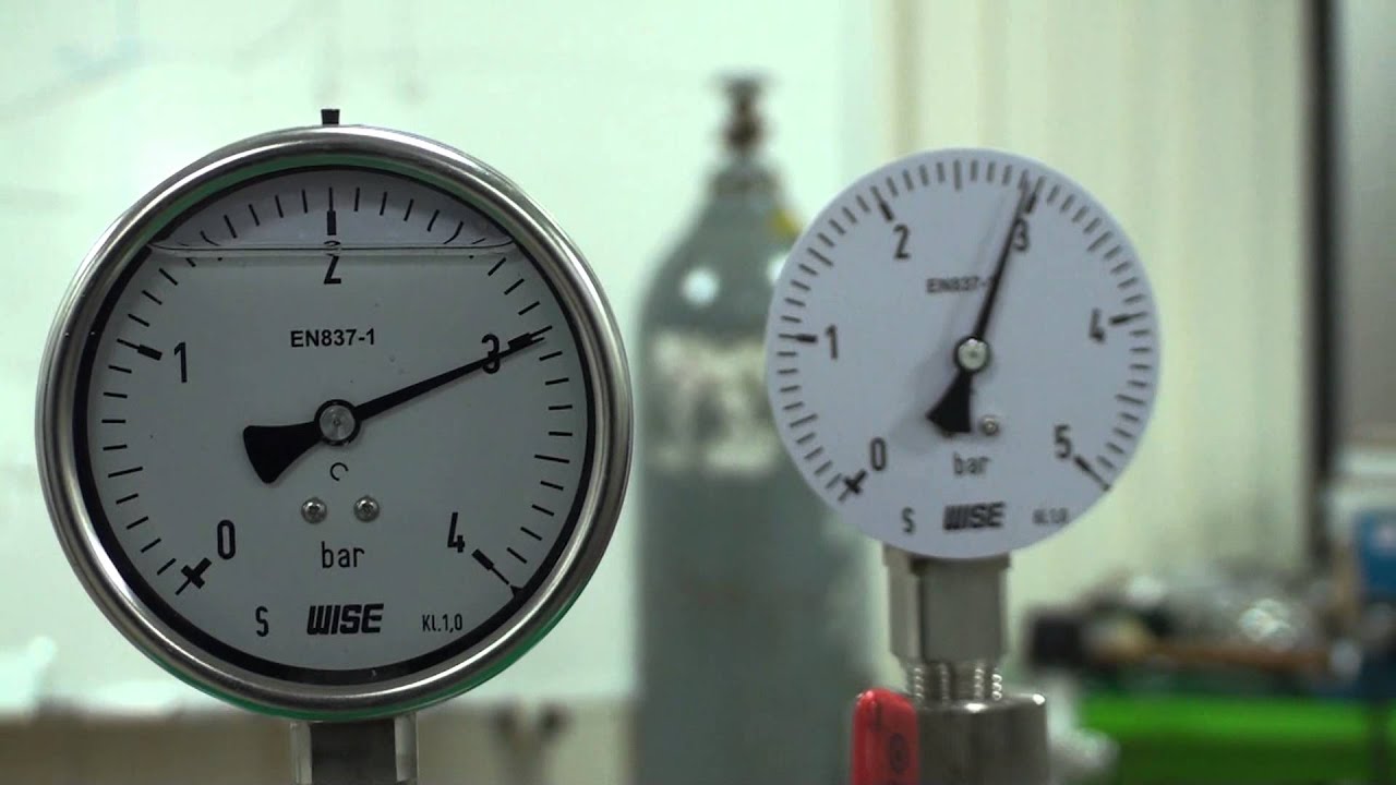[P252]Damping Movement Verse Oil Type Gauge