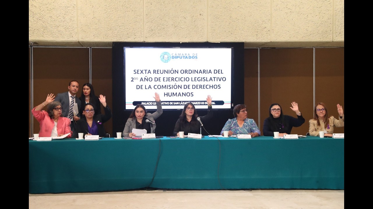 EN VIVO / Reunión Ordinaria de la Comisión de Derechos Humanos