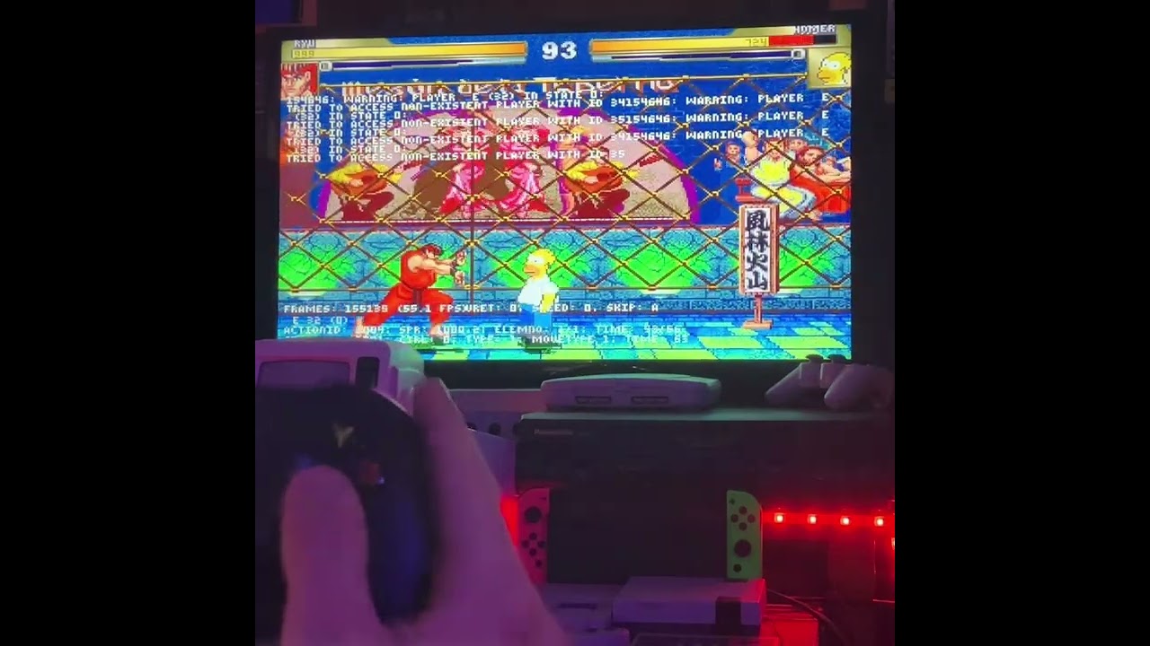 mugen (puredos)on Xbox one in retroarch