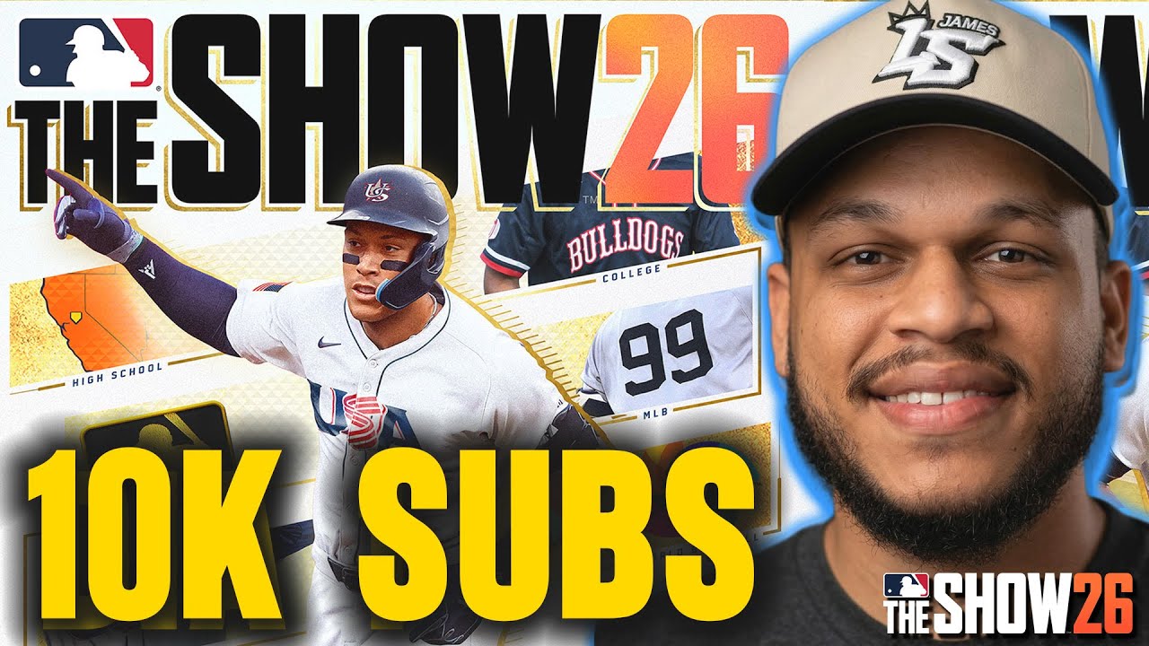 10K SUSCRIPTORES Y Regalando 2 copias de  MLB THE SHOW 2026