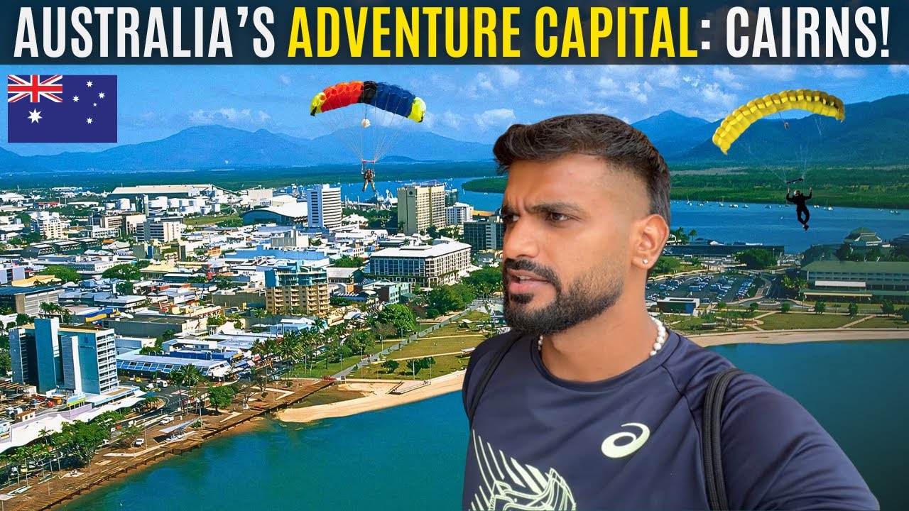 Flying to Australia's Adventure Capital: Cairns, Queensland! 🇦🇺