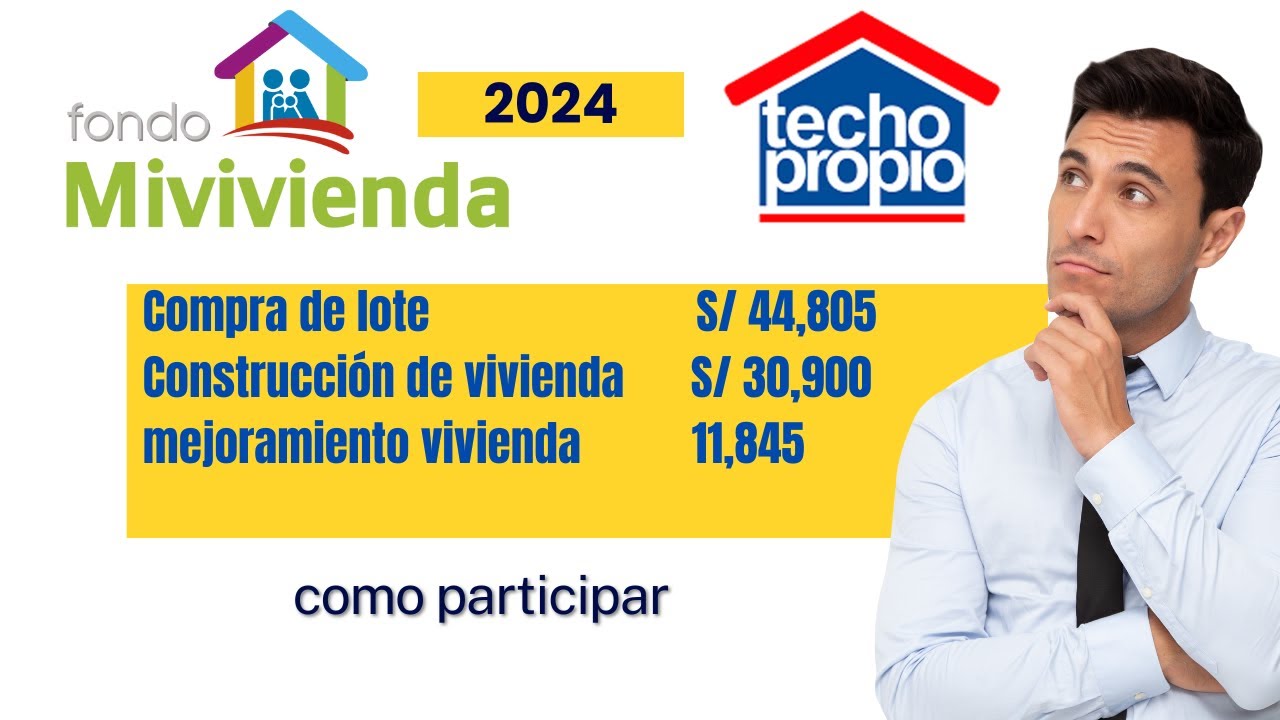 techo propio 2024 como acceder pasa a paso