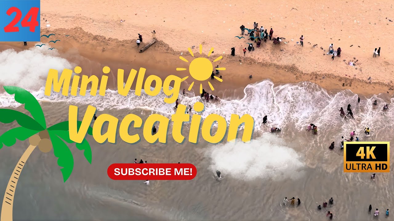 🚁🌊 4K HDR 120FPS | Stunning Kotha Koduru Beach Drone Tour, Nellore ✨ | The Drone Vlogger