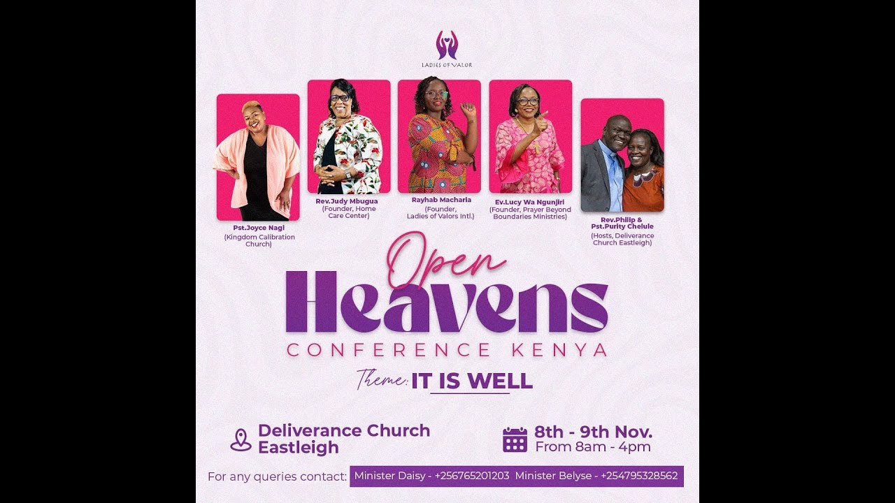 day 1 Session 2//Open Heavens Conference Kenyan Chapter