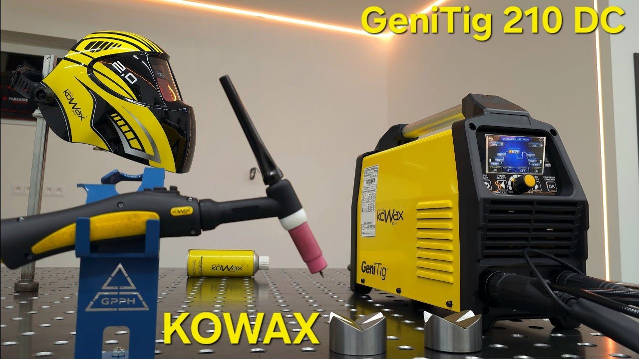 Сварочный аппарат Tig Kowax GeniTig 210 DC LCD  для выхлопа db killer akrapovic Honda Forza