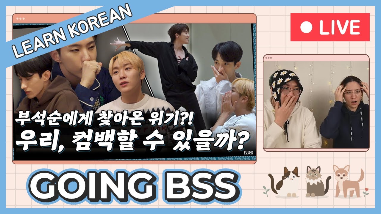 Learn Korean with [GOING BSS] Comeback Time #2 [Live]