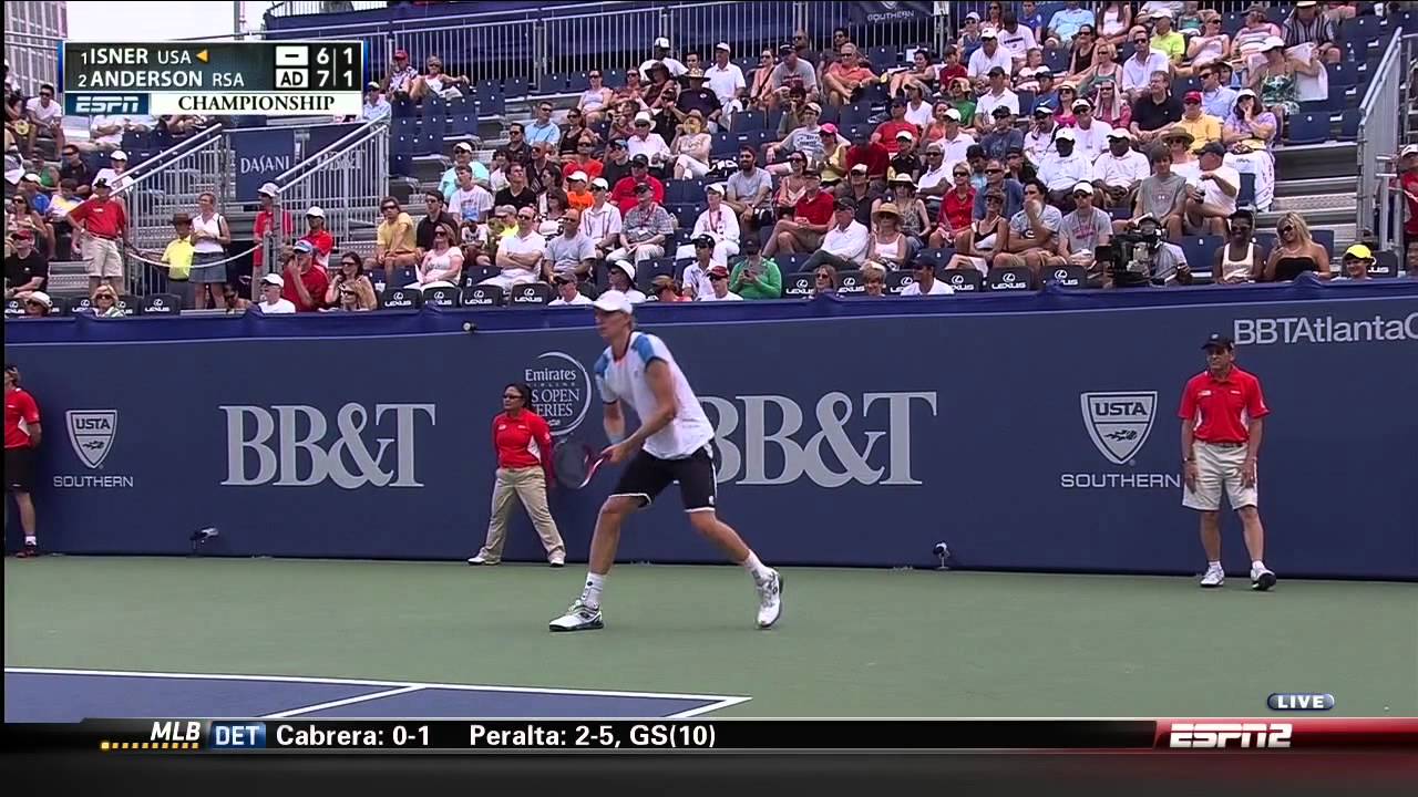 BBT Atlanta Open 2013 Final Isner vs. Anderson FULL MATCH