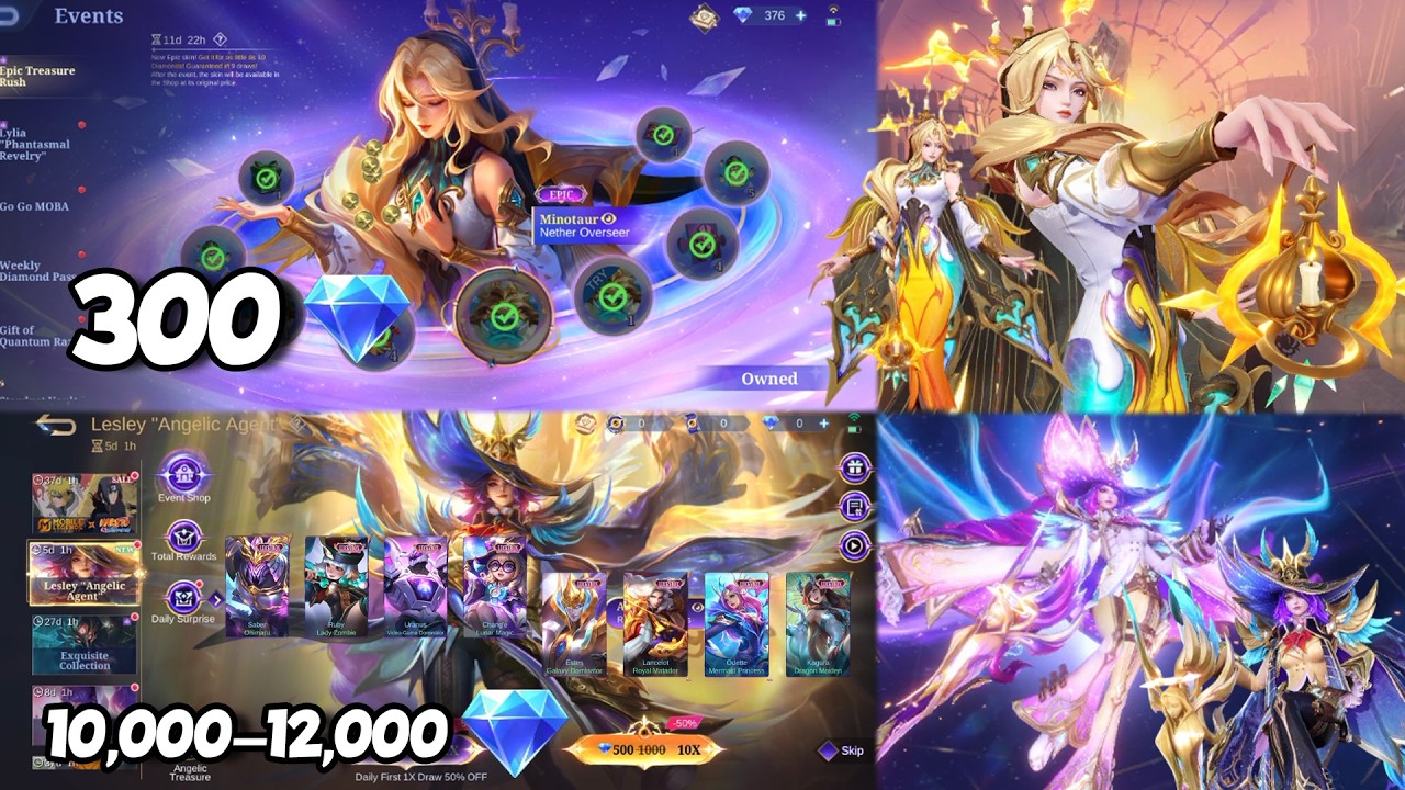 НОВЫЙ СКИН MLBB - ЛЕГЕНДАРНЫЙ СКИН ЛЕСЛИ - НОВЫЙ СКИН АВРОРЫ MOBILE LEGENDS НОВЫЙ СКИН ОБНОВЛЕНИЕ...