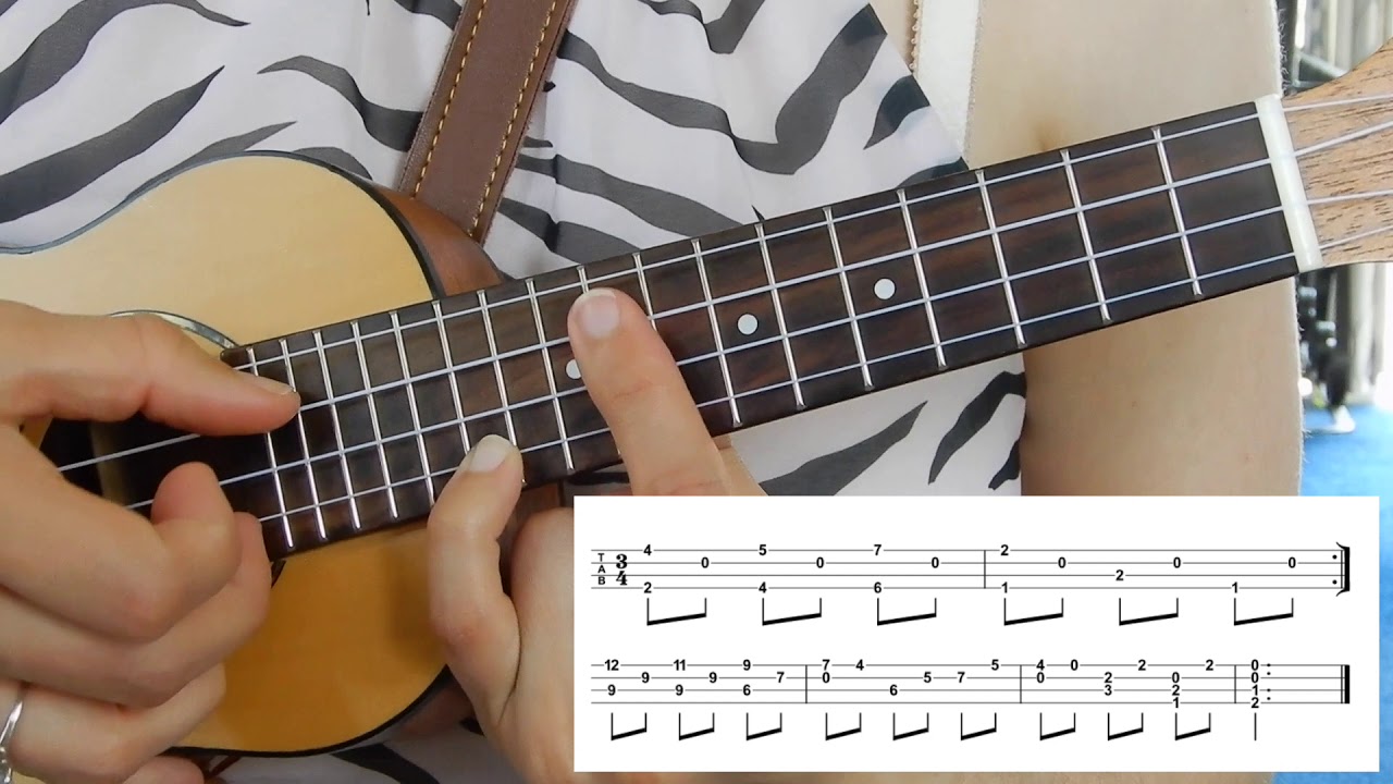 How To Play Francisco Tárrega's Lagrima On Ukulele