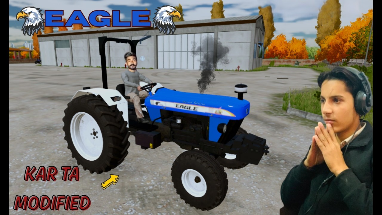 🦅 EAGLE Tractor Modified 💥 150+ Speed  FS22 #like #eagletractor #gaming #viralvideo #fs22 #subscribe