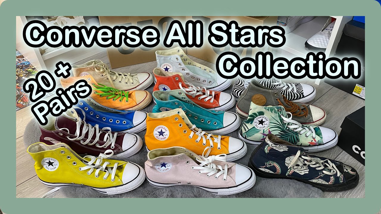 Converse All Stars Sneakers Collection ( 20+ Pairs) ~ fv sneakers life ~