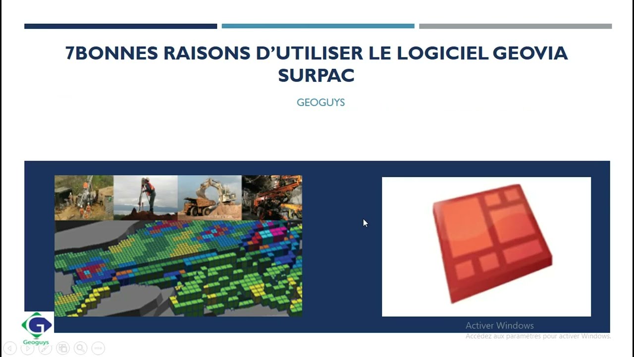 7 bonnes raisons d'utiliser le logiciel GEOVIA SURPAC✌