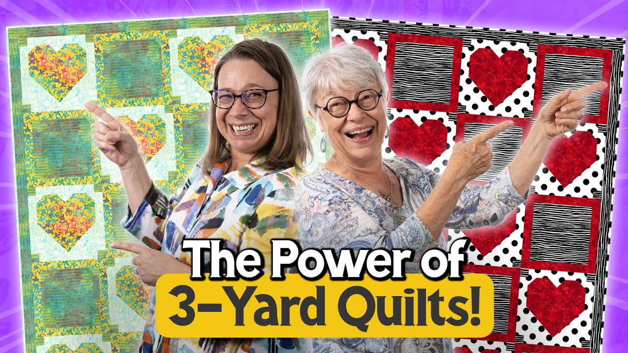 Same Pattern, with Different Fabrics -  Any 3-Yards Will Work! 🧵