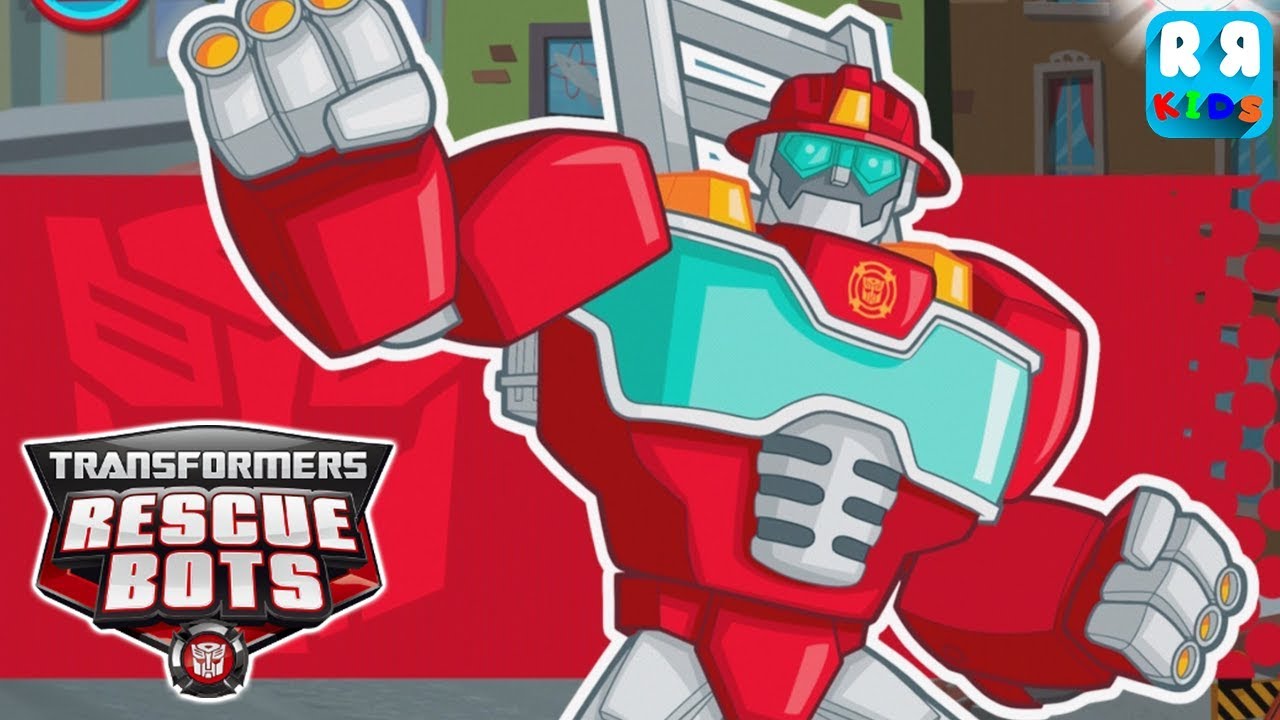 TRANSFORMERS RESCUE BOTS (Budge World New Games) - Help Heatwave Extinguish The Fire