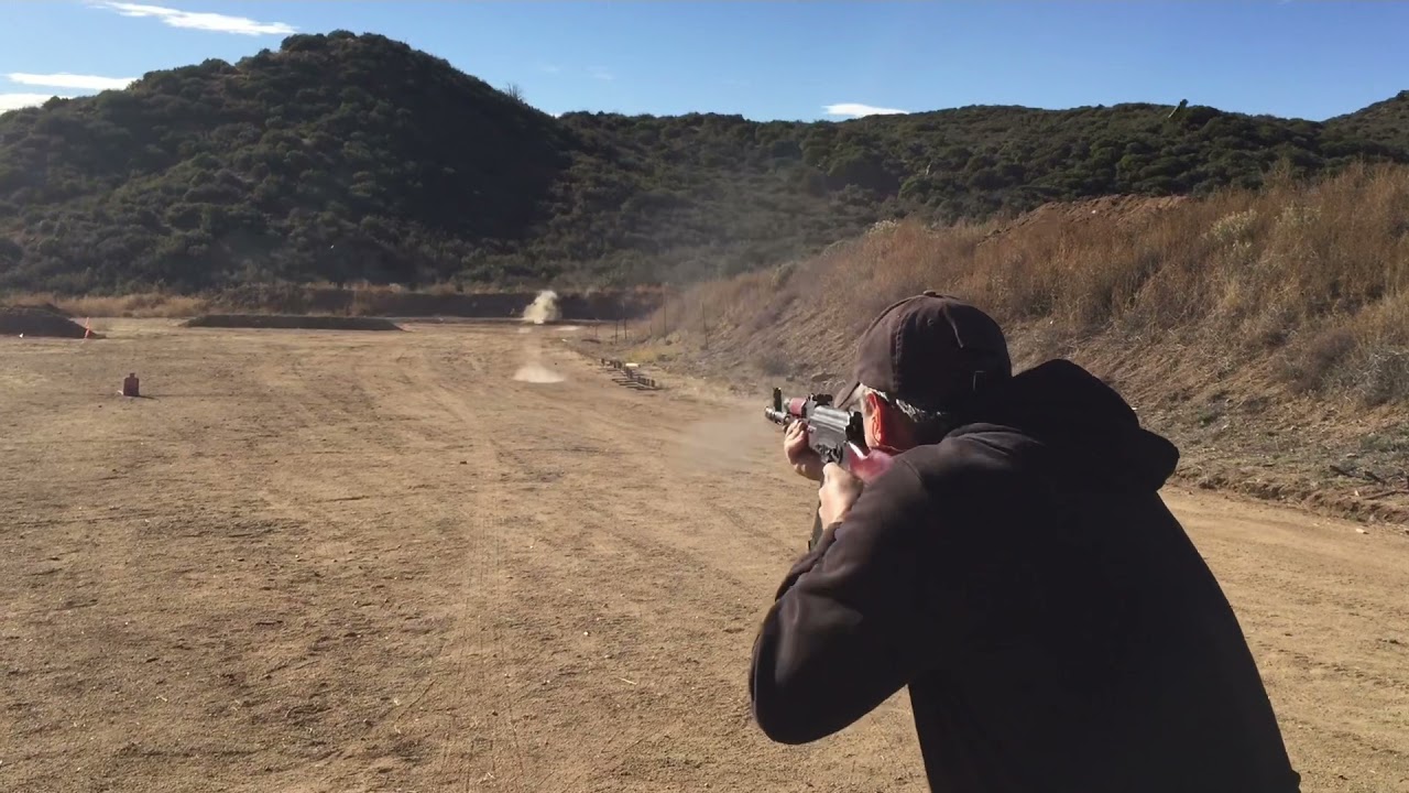 Shooting an AK47 in 7.62x39mm accurately with short, controlled bursts