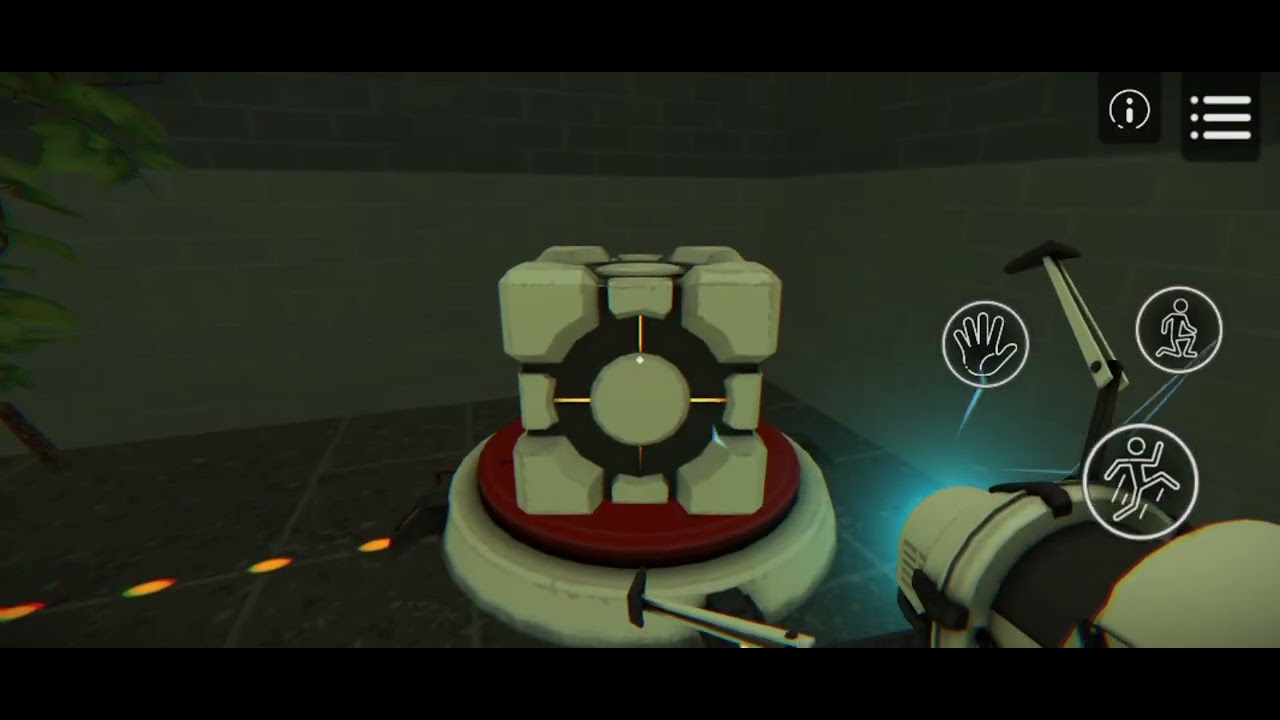 Jugando portal beta 2 para mobil.   