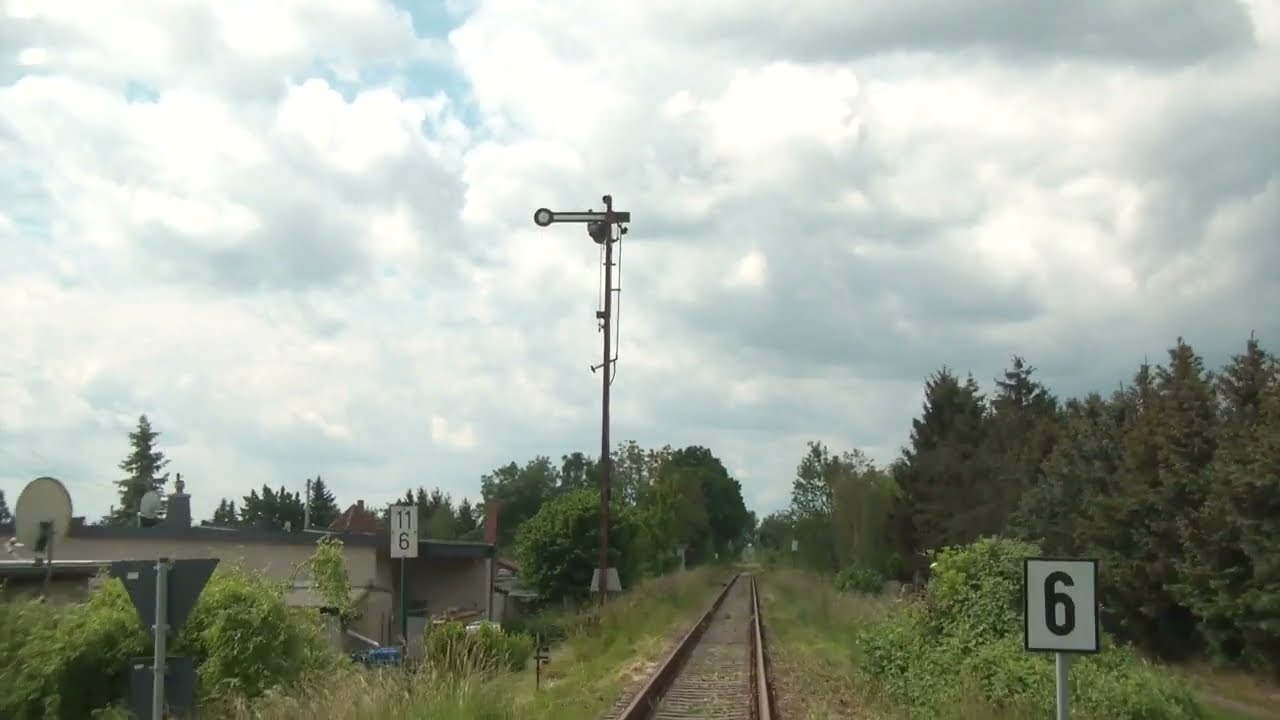 Führerstandsmitfahrt Aken - Köthen mit Fürst Franz