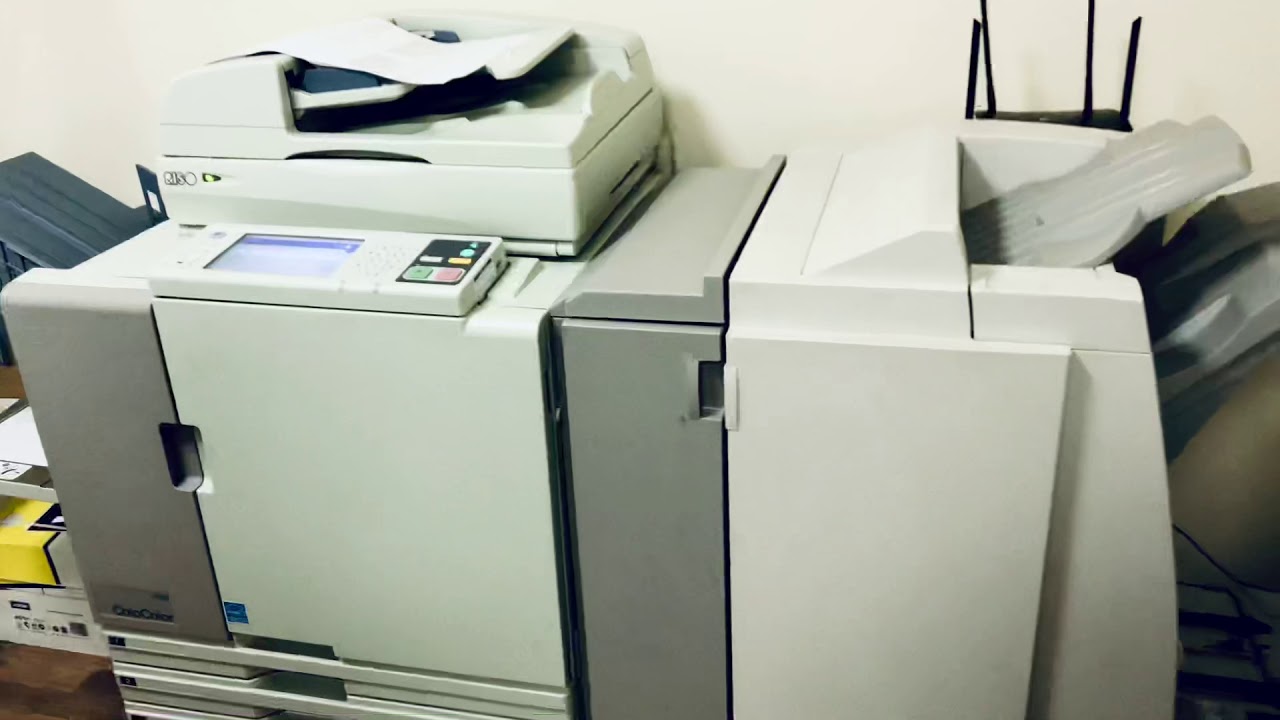 Печать на цветном Ризографе (Riso Comcolor) А3 с брошюровкой