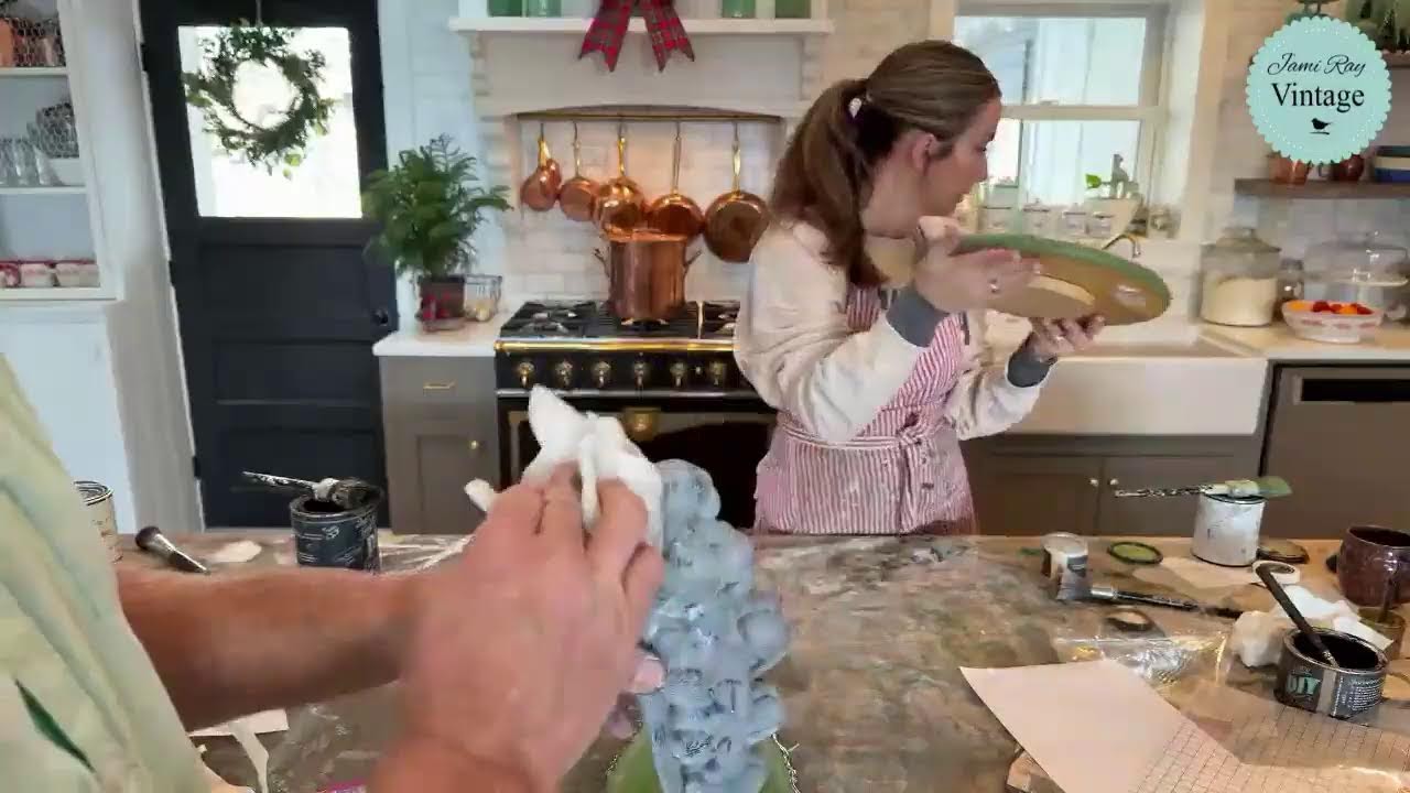 Painting Thrifted Silver From Goodwill - DIY Home Decor Crafts