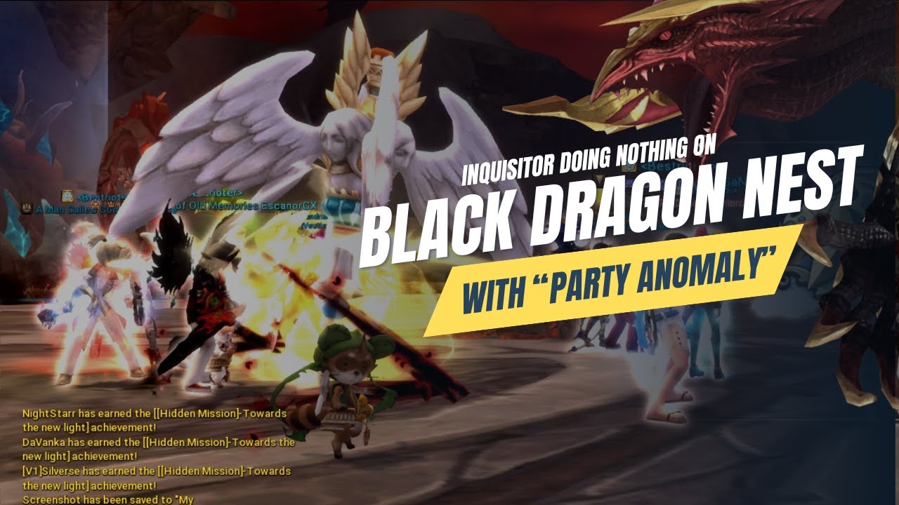 BLACK DRAGON NEST RAID PoV INQUISITOR DOING NOTHING | DN RETURN