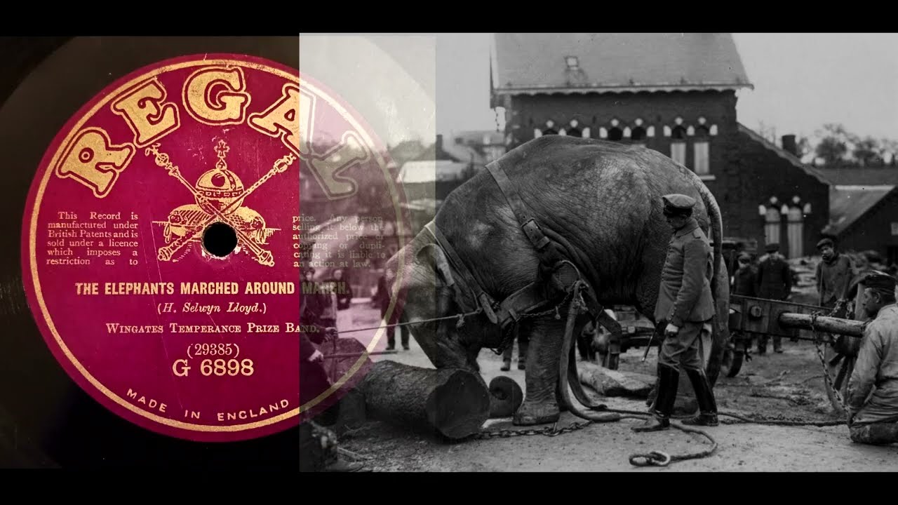 (1915) The Elephants marched around March - Wingates Temperance Prize Band