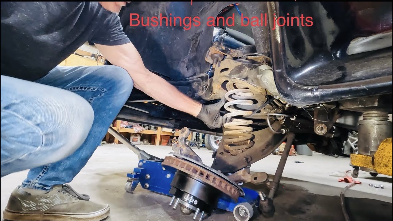 C3 Corvette control arm bushings and ball joints, #corvette #lsswap #restomod #automobile