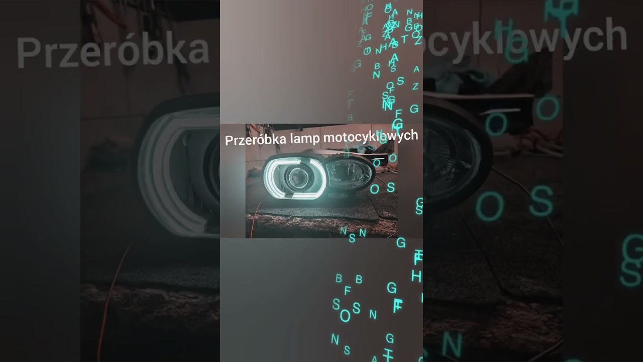 przer&oacute;bka oryginalnych lamp motocyklowych na #led #biled #laser #fullled  #bmw #suzuki #kawasaki