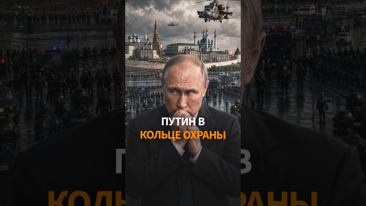 КАЗАНЬ под замком: ради Путина перекрыли целый город
