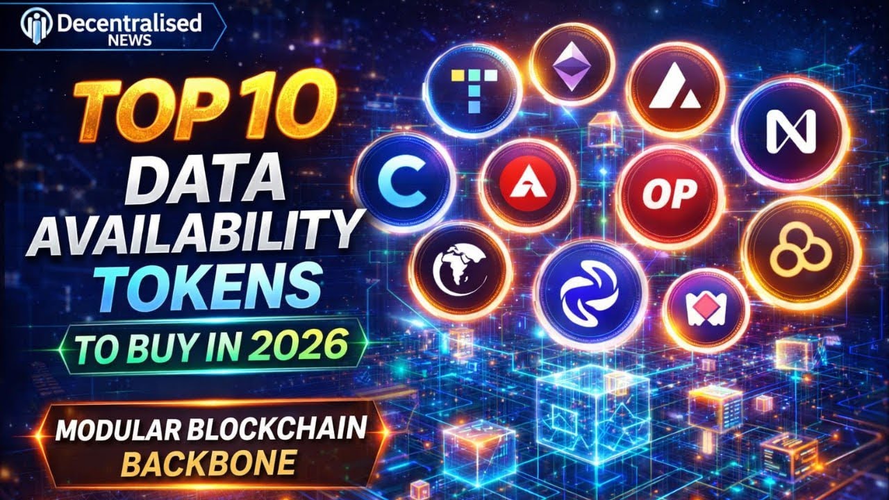 Top 10 Data Availability Tokens to Buy in 2026