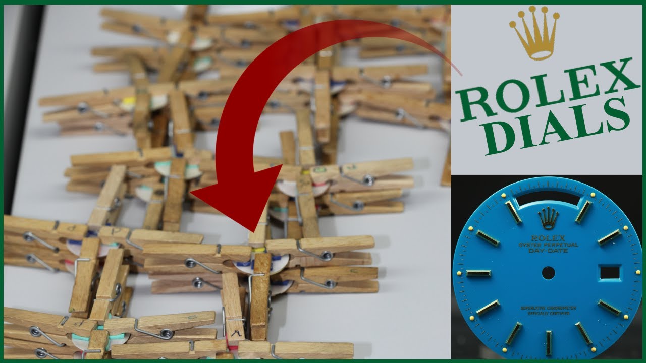 COME NASCE un QUADRANTE ROLEX??