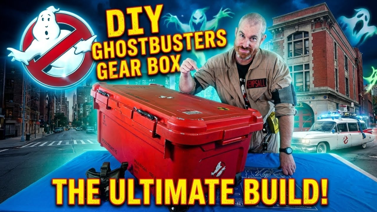 DIY Ghostbusters Gear Case | Weathered 