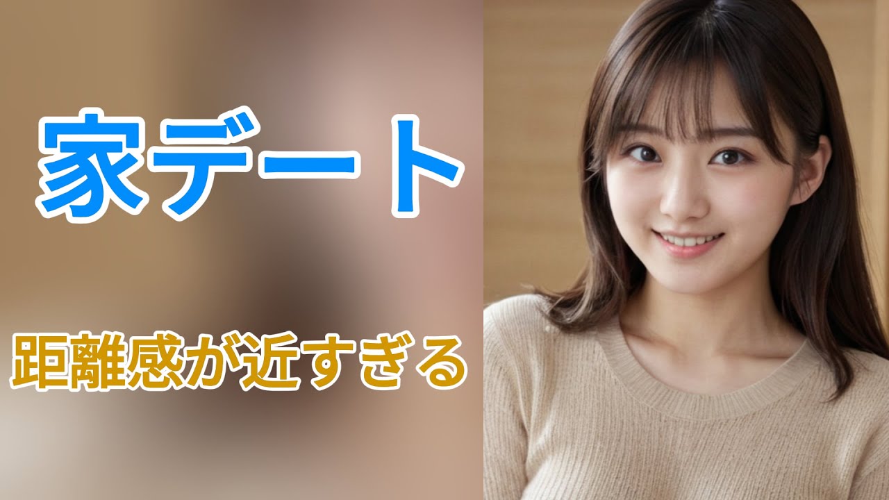 【AI美女】週末の家デート、リラックスした彼女の距離感が近すぎる Vol.39 #4K #Lookbook