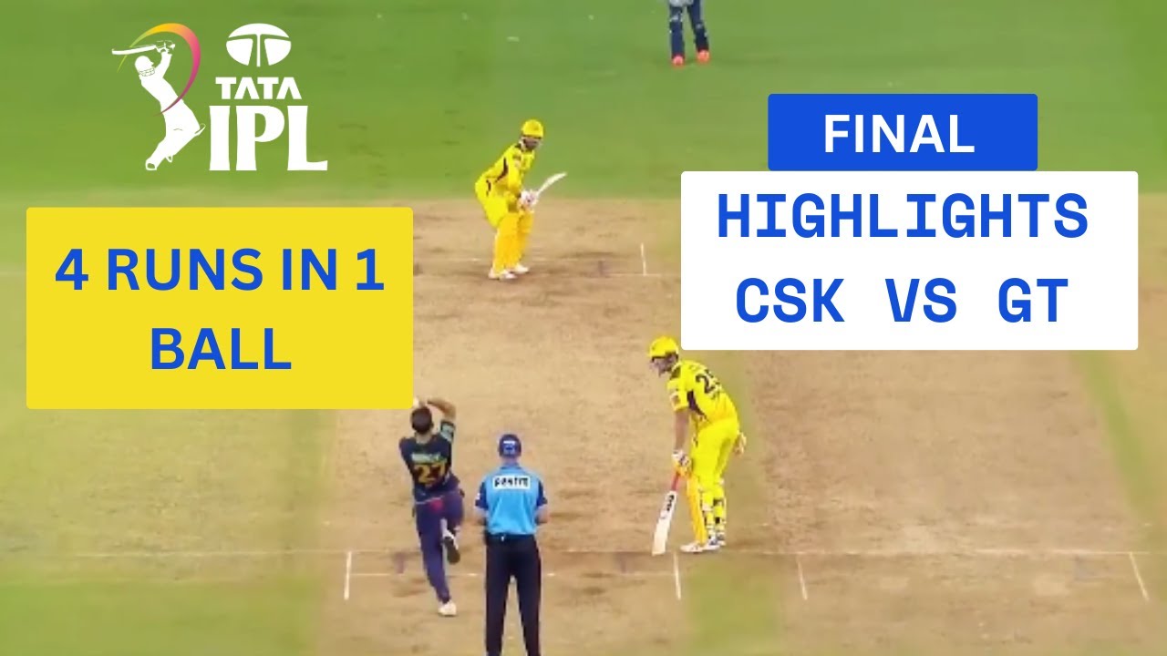 CSK VS GT || IPL 2023 FINAL || HIGHLIGHTS