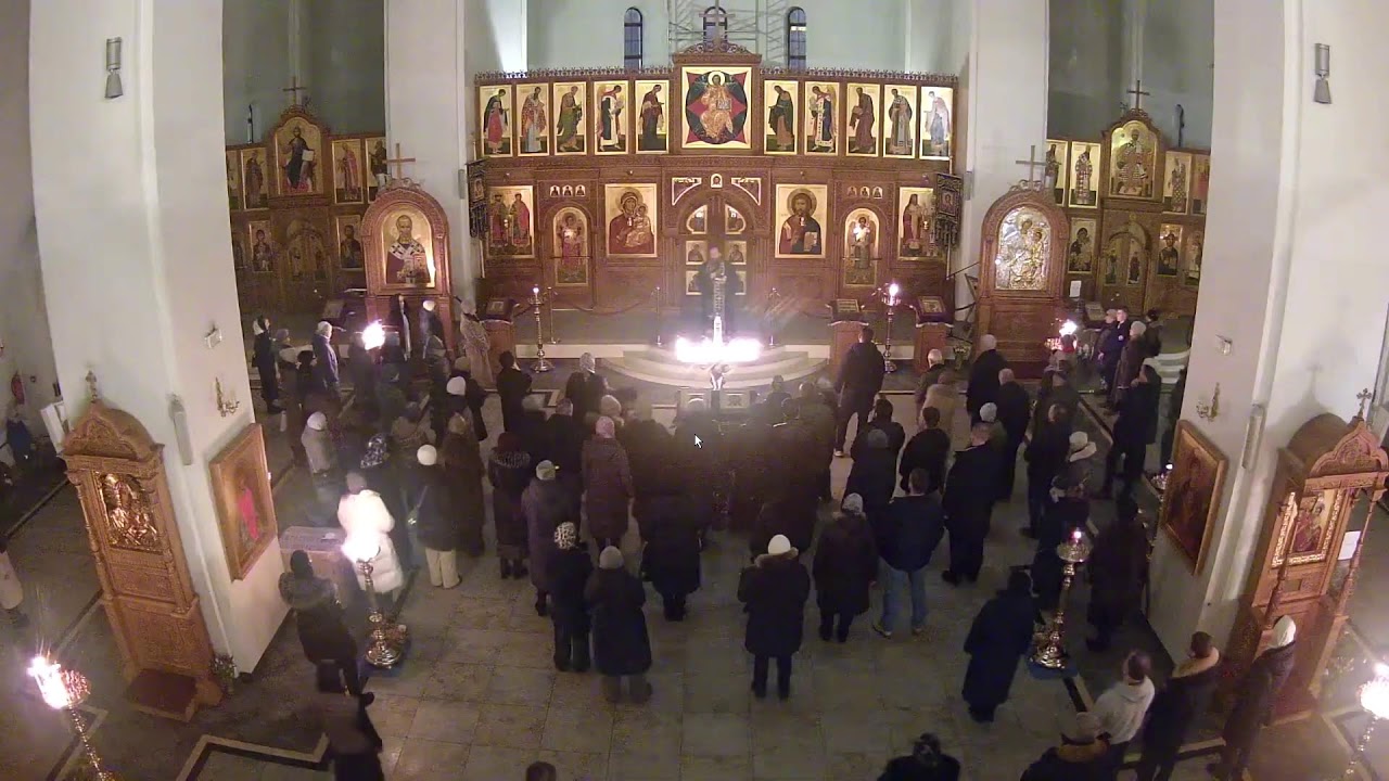 Четверг 1-й седмицы Великого поста. Великое повечерие. Великий канон прп. Андрея Критского.