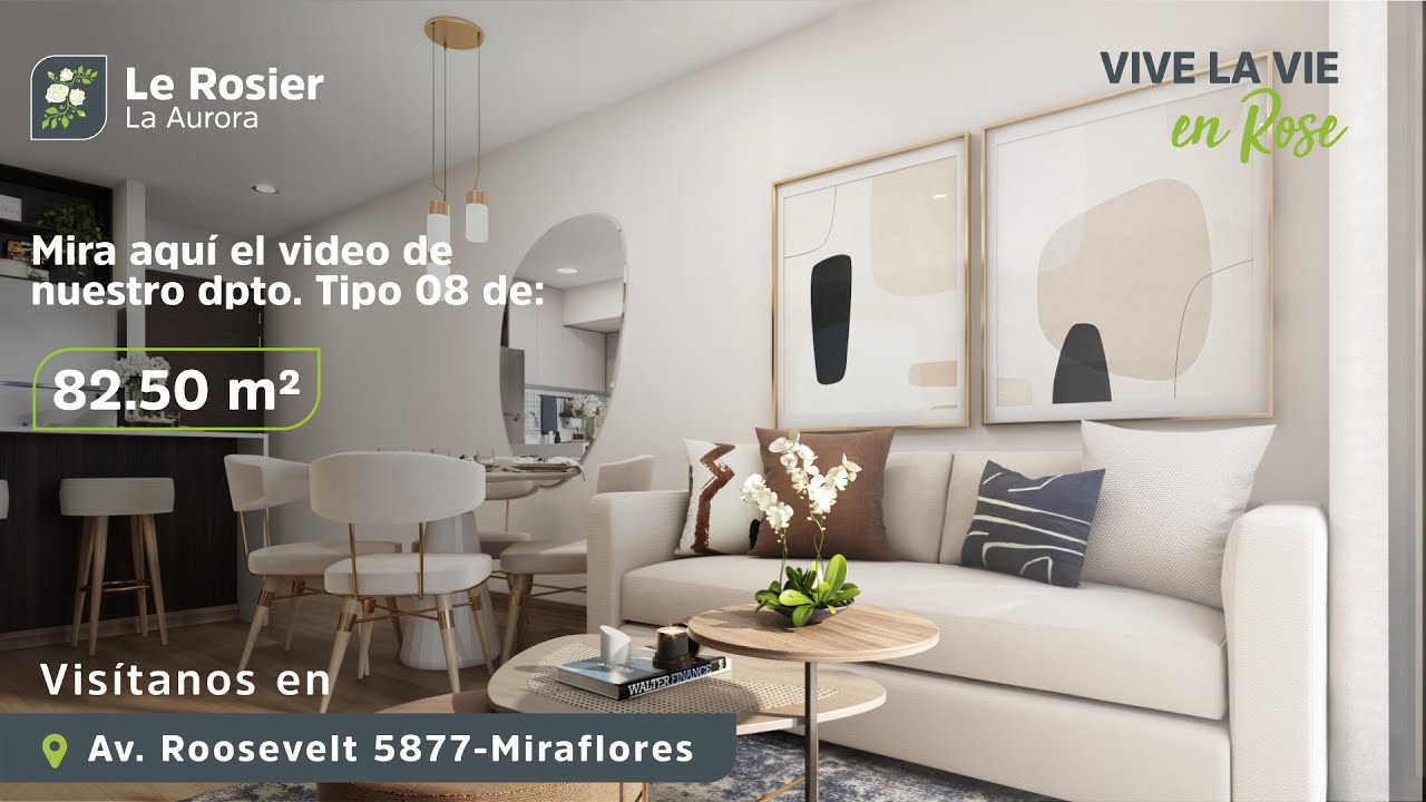 Le Rosier &ndash; Dpto. Tipo 08 de 82.50m2