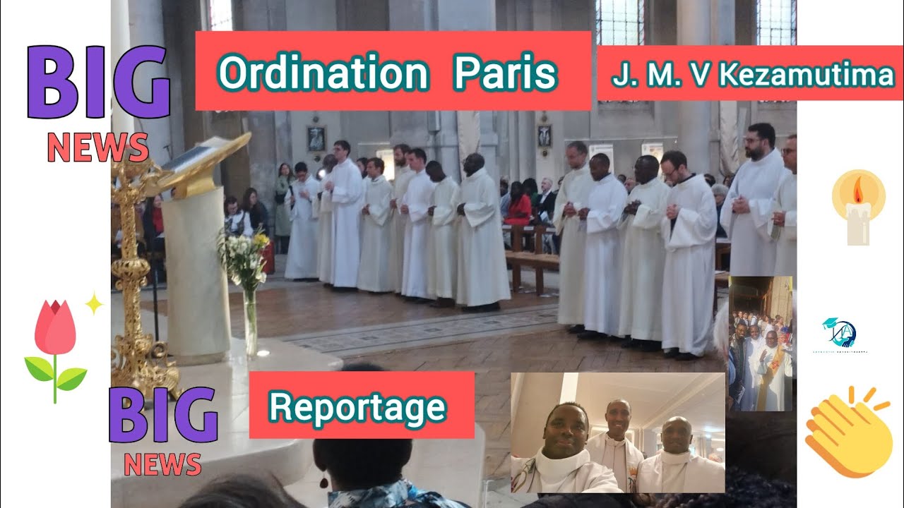 🇧🇮🇧🇮🇧🇮🇧🇮🇫🇷🇫🇷🇫🇷 Interview/Ikiganiro/ Ordination Keza à Paris