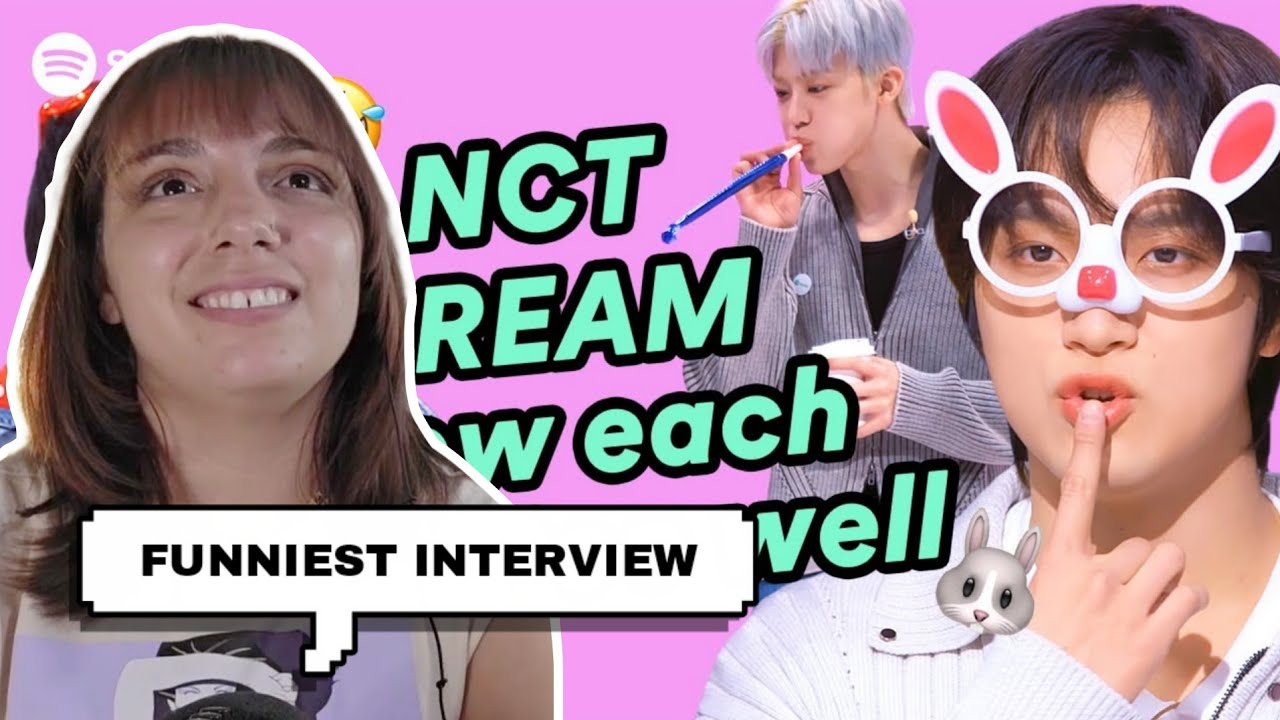 NCT DREAM proves to be the masters of distractionsㅣ Spotify Inner Peace Interview |NCT REACTION