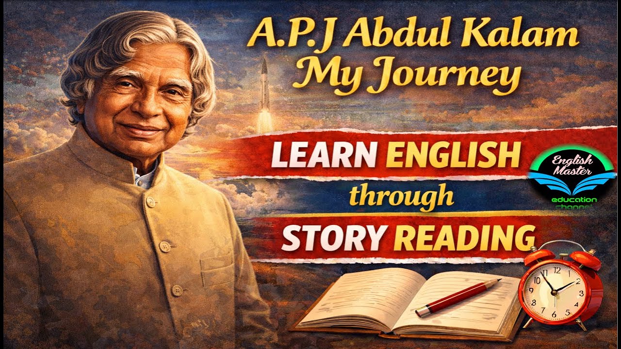 My Journey - A.P.J.Abdul Kalam's StoryllMy Father's Morning WalkllLearnEnglishwithStoryReading