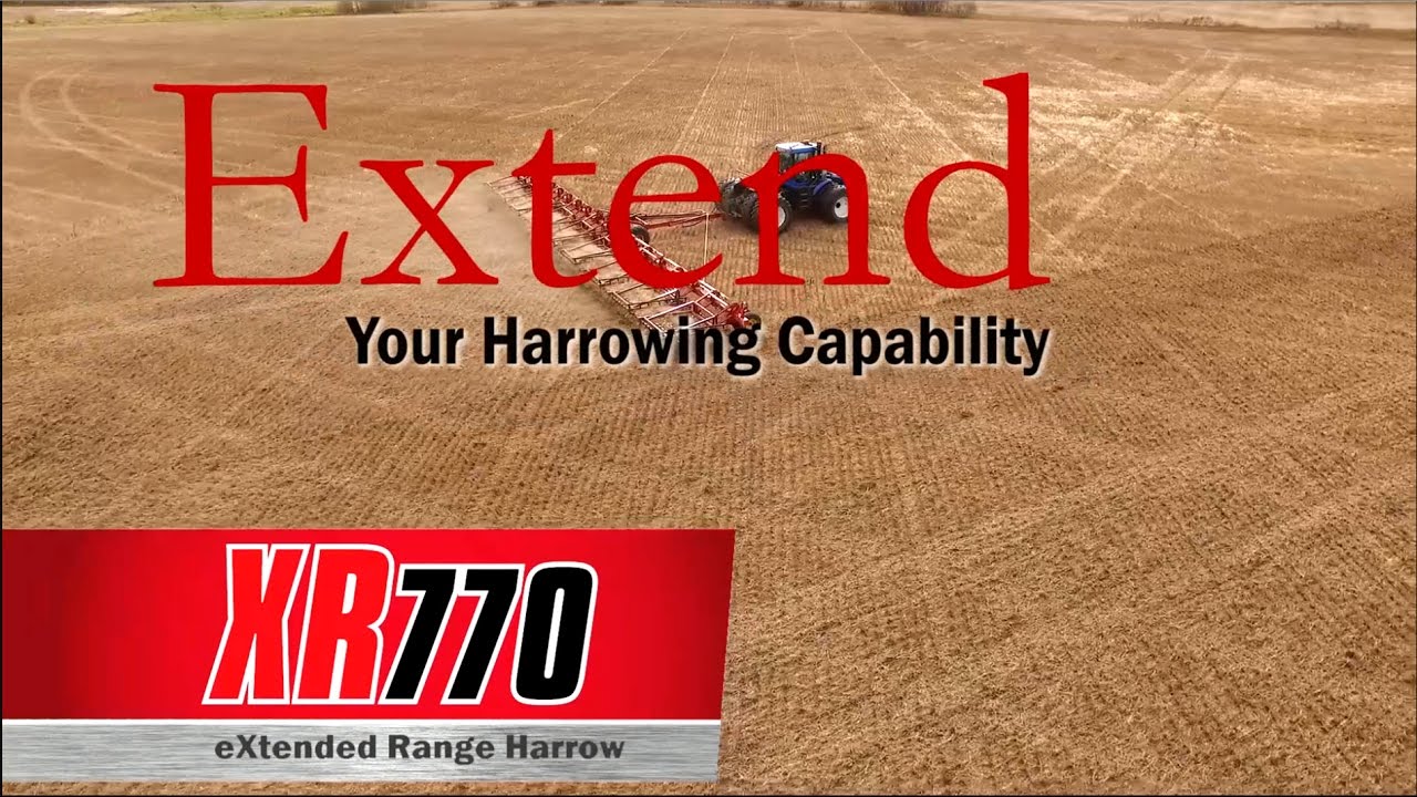 Bourgault XR 770 eXtended Range Harrow