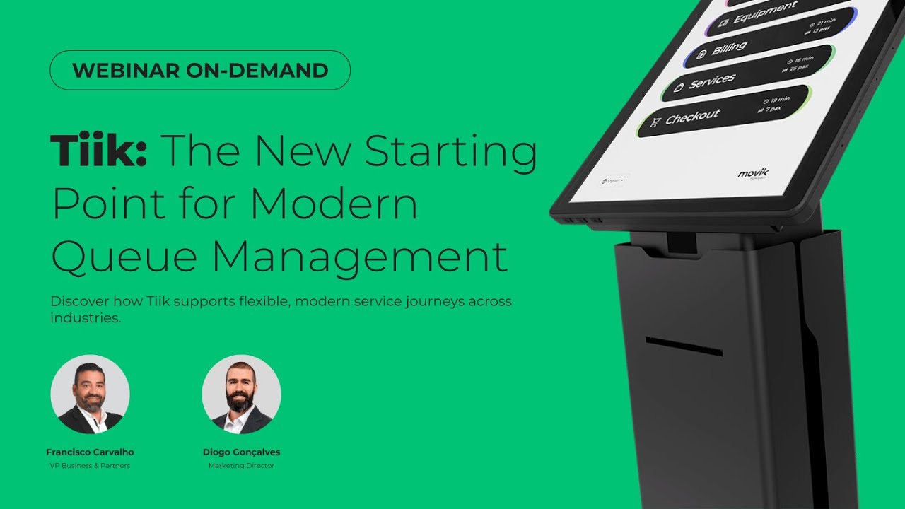 [Webinar] Tiik: The New Starting Point for Modern Queue Management