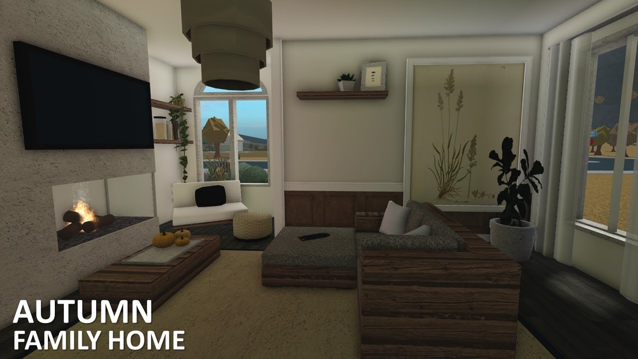 BLOXBURG: autumn family home 118k | tour + speedbuild