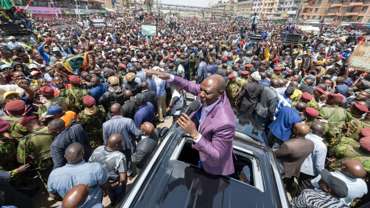 Live: President Ruto, DP Kindiki Inspecting Isiolo - Mandera Road