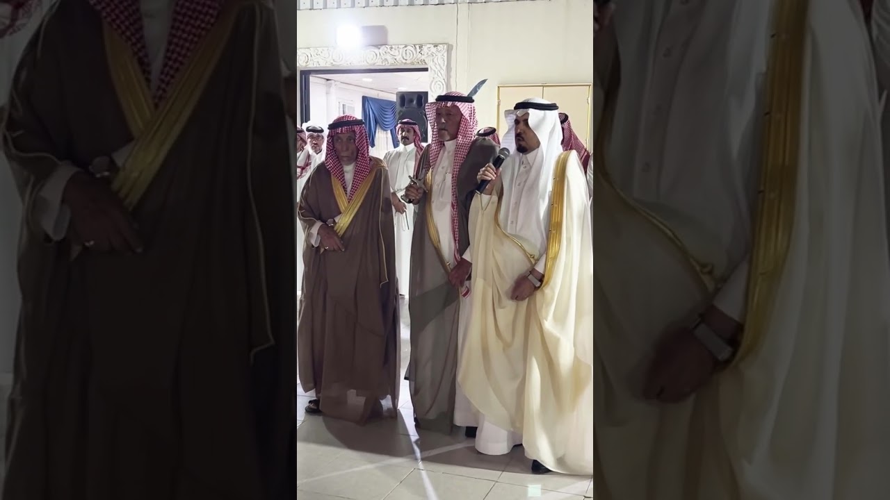 مبدأ قبيلة بني ذبيان على قبيلة الحفاه بني الحارث بمناسبة عقد قران الشاب / مشاري بن خالد الذبياني