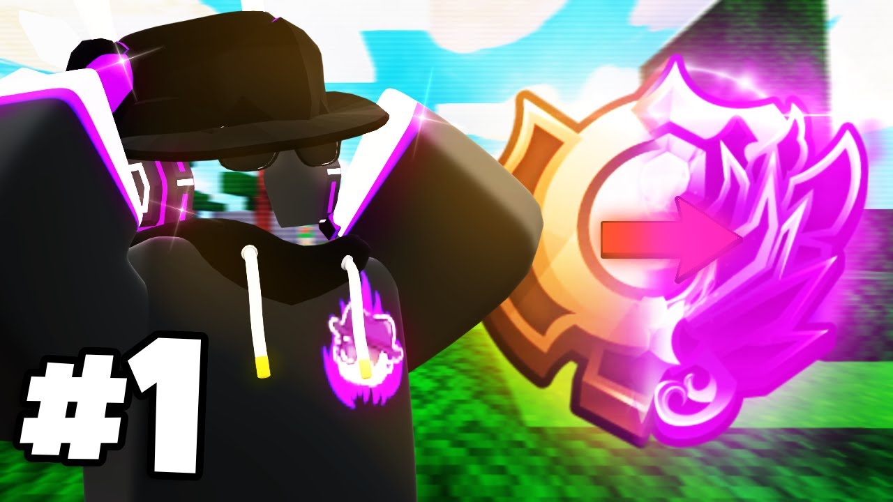 Соло в очереди на ранг NIGHTMARE.. EP.1 (Roblox Bedwars)