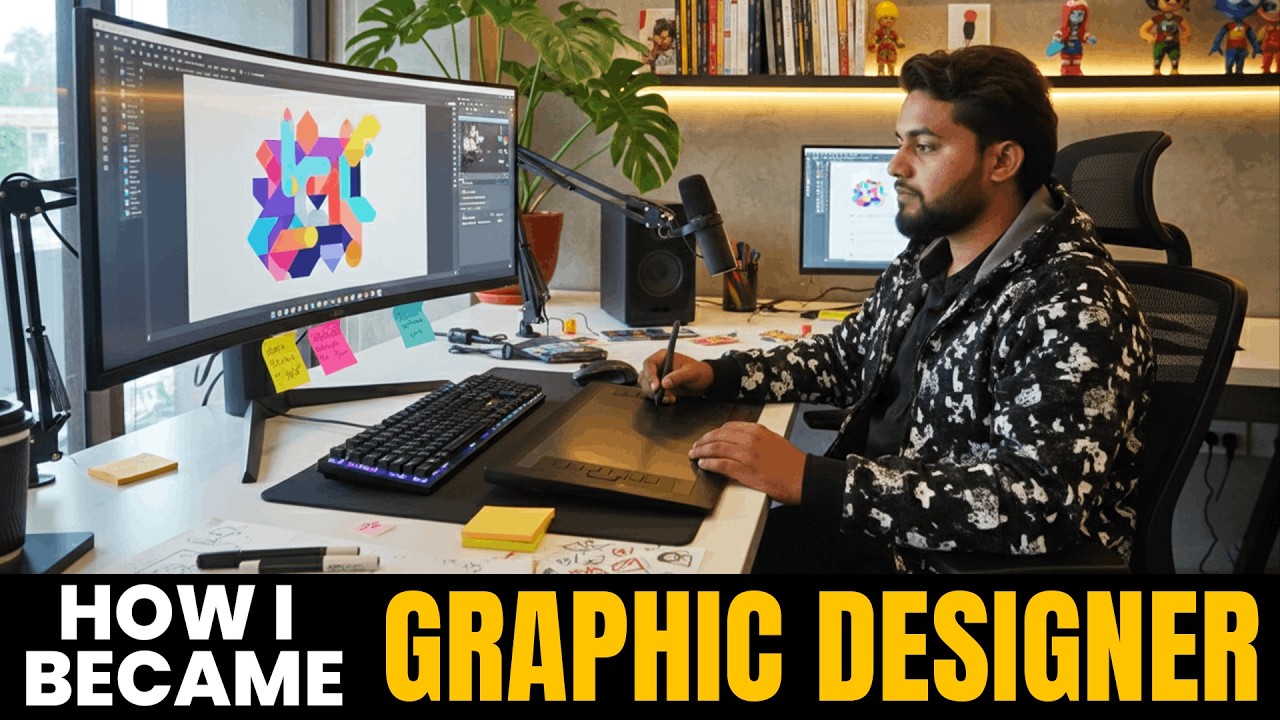 EP 3: How I Became Graphic Designer at 17 | Success Story | #graphicDesigning