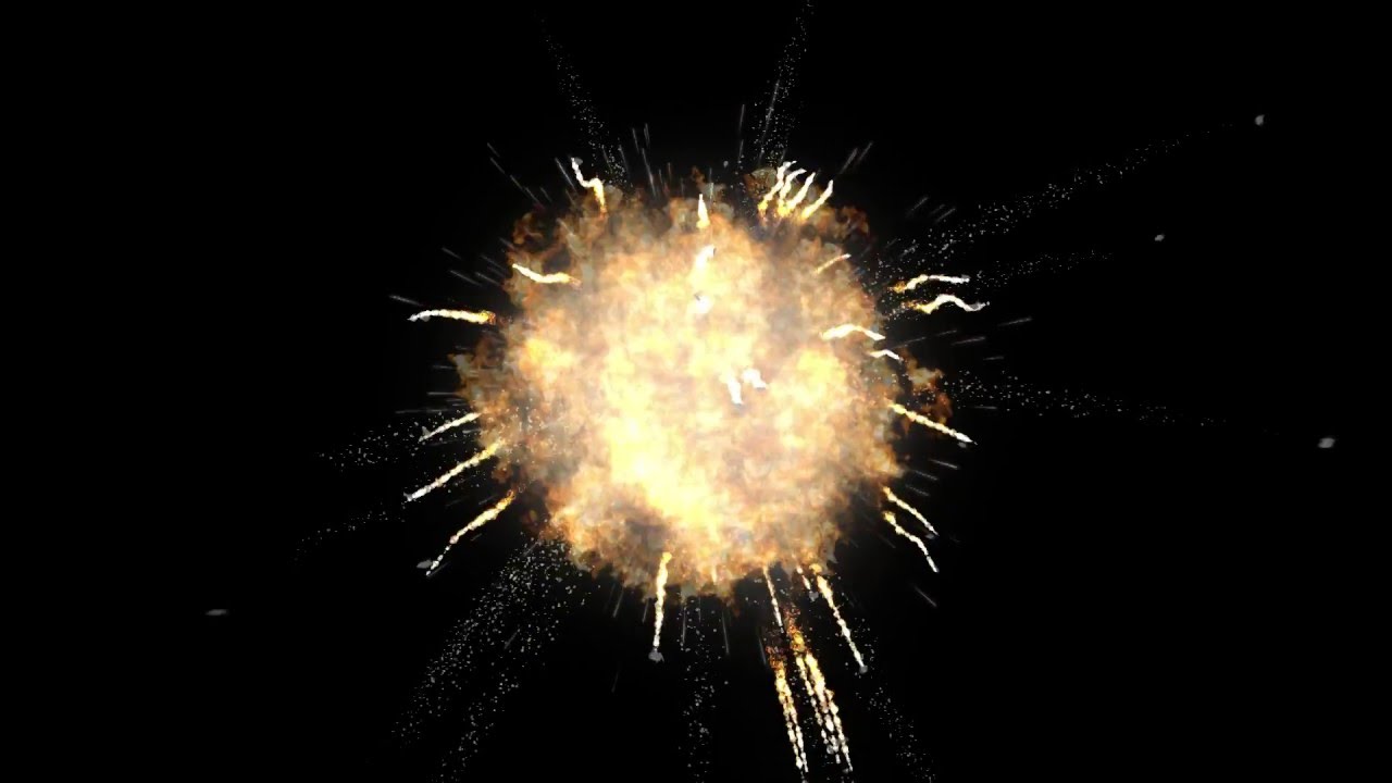Particle Explosion Text with Action-Vfx Elements