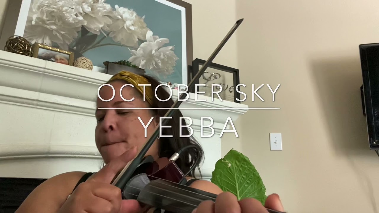 October Sky by Yebba (Violin cover by The Electric Violin Lady)