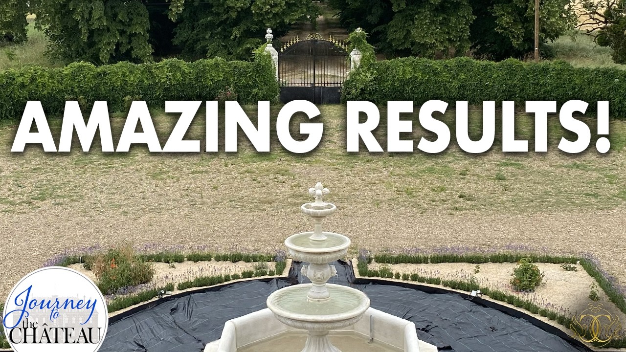 AMAZING RESULTS! 🤩 Chateau Fountain Garden Progress
